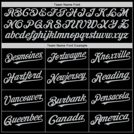 Custom Black Gray-Purple 3D Pattern Design Geometric Shapes Authentic Baseball Jersey - Image 4