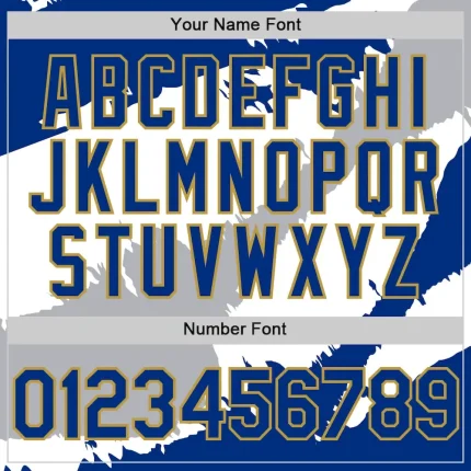 Custom Royal Gray Old Gold-Red 3D El Salvador El Salvadoran Flag Authentic Baseball Jersey - Image 5