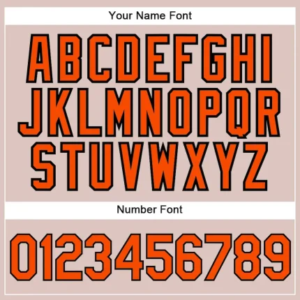 Custom Camo Orange-Black Authentic Salute To Service Baseball Jersey - Image 4