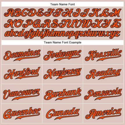 Custom Camo Orange-Black Authentic Salute To Service Baseball Jersey - Image 5