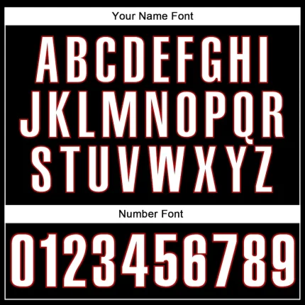 Custom Black White-Red Performance Vapor Golf Polo Shirt - Image 5