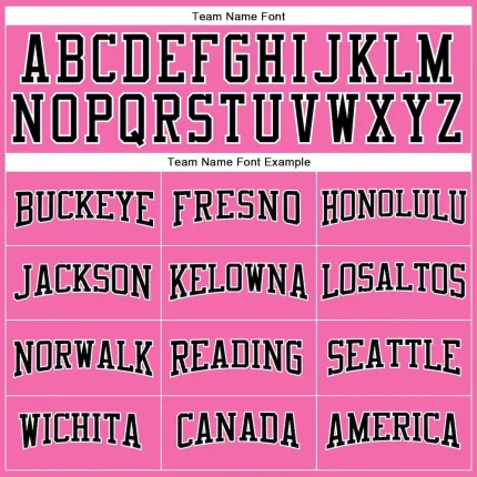 Custom Pink Black-White Long Sleeve Performance T-Shirt - Image 4