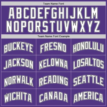 Custom Purple White-Gray Authentic Throwback Basketball Jersey - Image 3