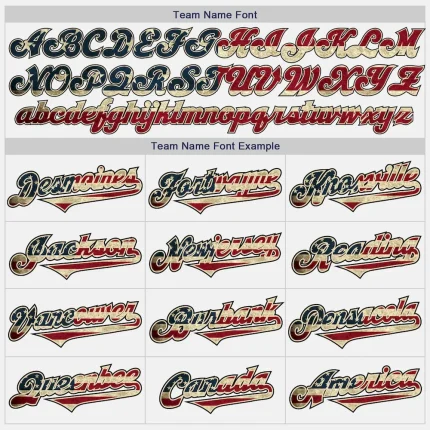 Custom White Black Pinstripe Vintage USA Flag Cream-Green Authentic Raglan Sleeves Baseball Jersey - Image 4